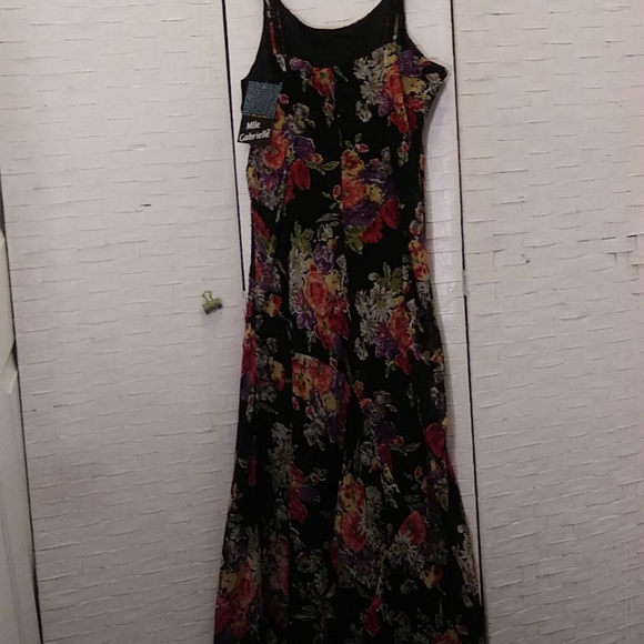 Bust 44'' ,Length 58''Colorful Plus Size Maxi - Picture 9 of 11